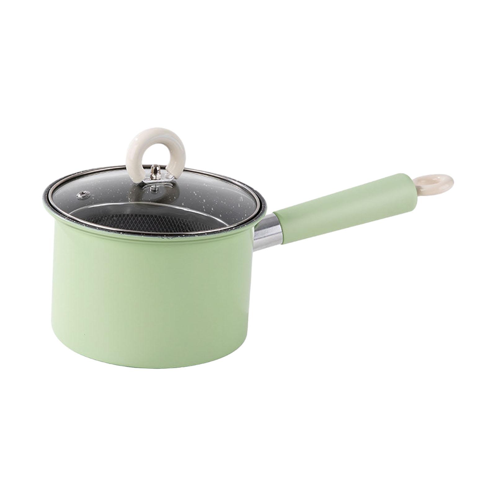 Camping Cooking Pot With Lid - Tiefe Frittiertöpfe für die meisten Herdarten,