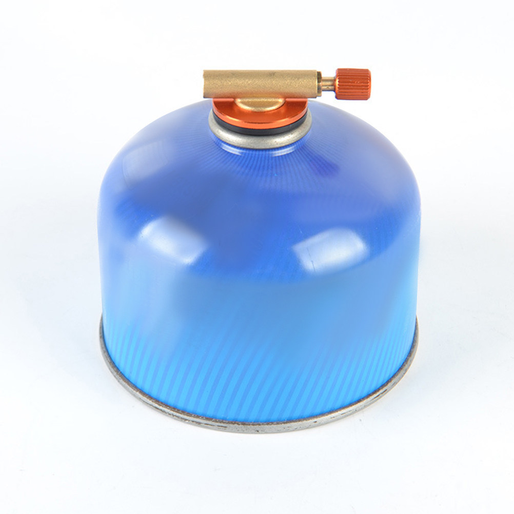 Camping Cooking Cylinder - Outdoor-Gaskocher-Ventil für Flachgasflaschen mit Einstellbarer Flammengröße