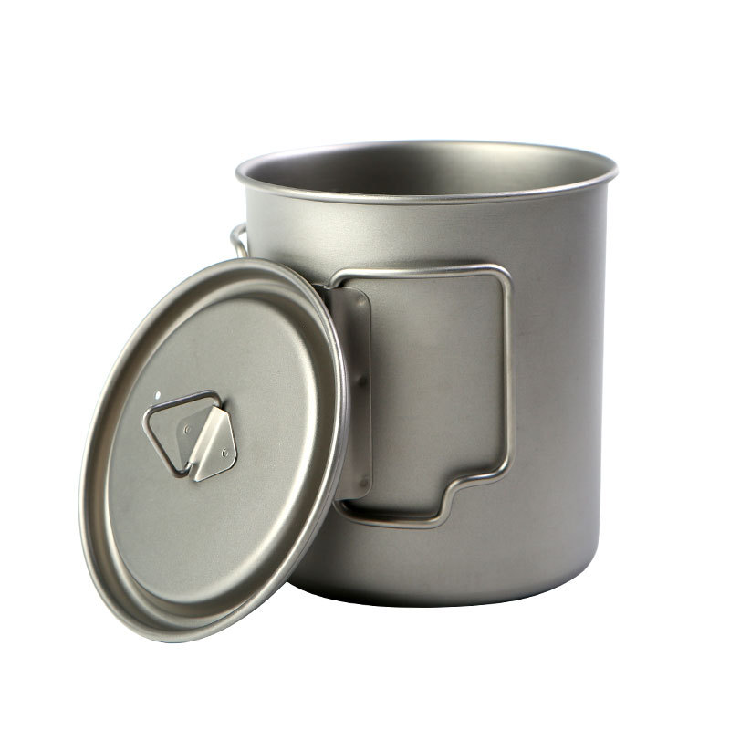 Camping Cooking Tin - Camping Titan Tassen 450 ml 550