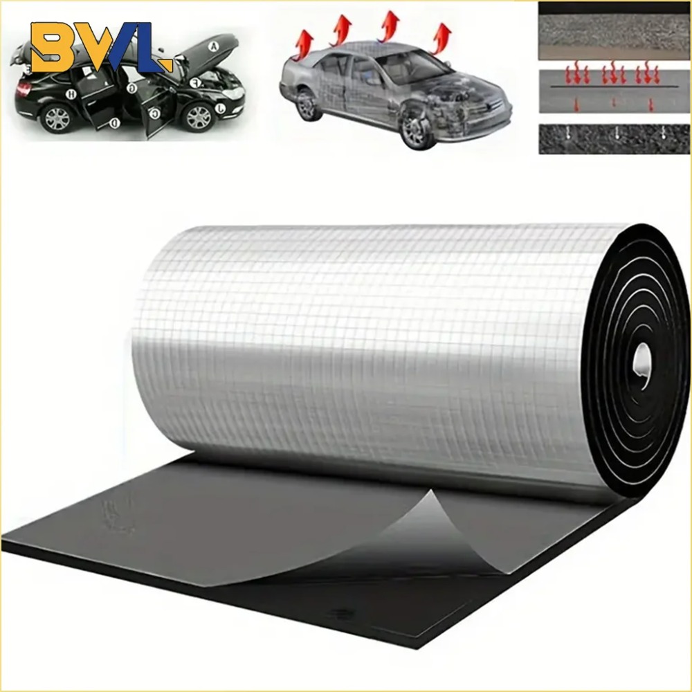 Aluminum Foil Heavy Duty - 5/10MM Sound Deadener Wärmedämmung Matte Auto