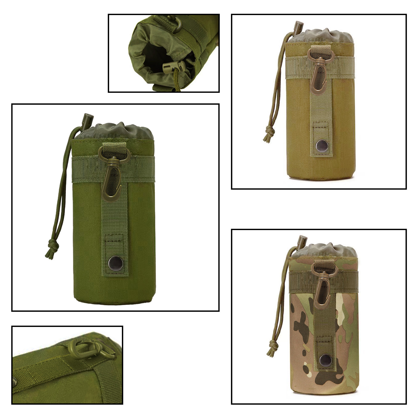 Camping Cooking Tin - Sport-Isolierabdeckung, Hüfttasche, Warmwasserkocher, Wasserbeutel-Abdeckung, geeignet für