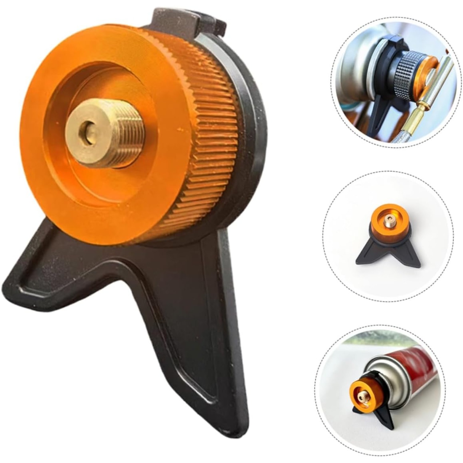 Camping Cooking Appliances - Propan-Tank-Zubehör Gastank-Adapter Campingbedarf Kleiner Propan-Konverter Gasnachfüllwerkzeug