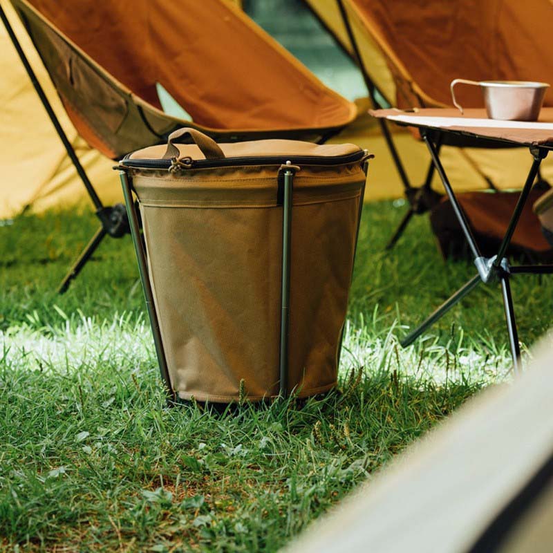 Camping Cooking Organizer - Outdoor Camping Mülleimer Leichte Zusammenklappbare Oxford