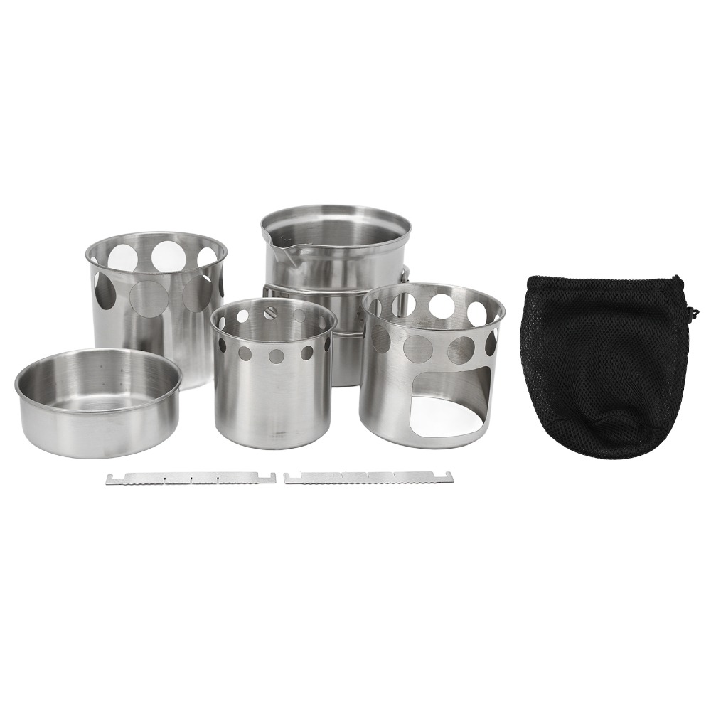 Edelstahl Camping-Kochgeschirr – Camping Cooking Pot With Lid Bewertung und Preis