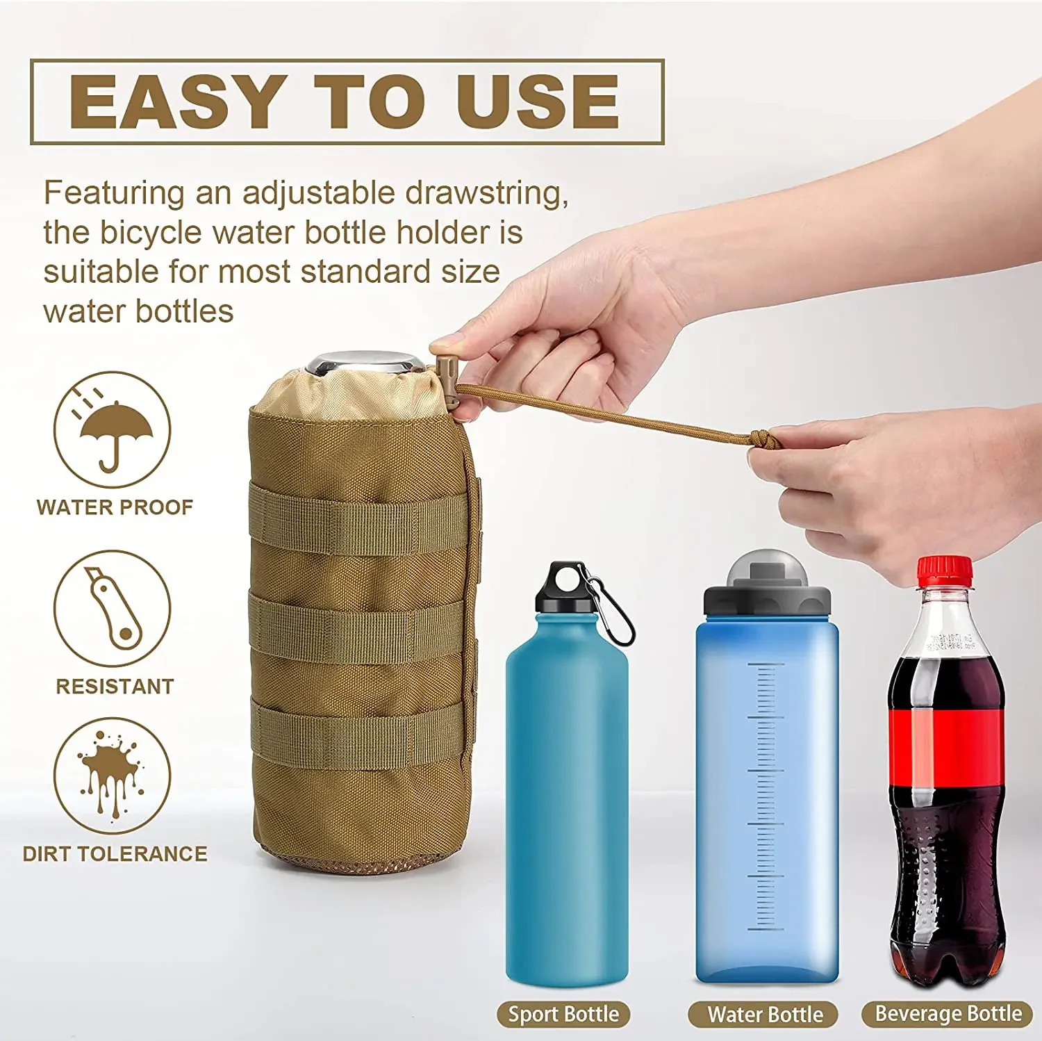 Taktische Molle Wasserflasche  – Camping Cooking Tin Bewertung und Preis