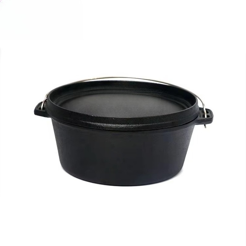 Kochen im Freien, Gusseisen-Ko – Camping Cooking Pot With Lid Bewertung und Preis