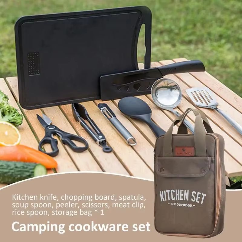 8-teiliges Camping-Kochgeschir – Camping Cooking Cylinder Bewertung und Preis