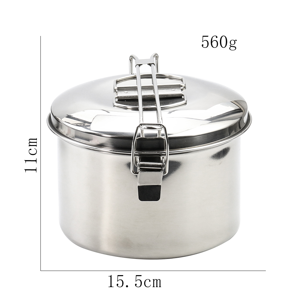 Edelstahl-Camping-Hängetopf mi – Camping Cooking Pot With Lid Bewertung und Preis