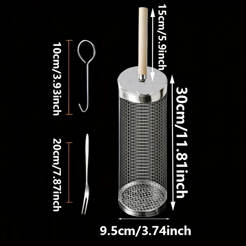 Lebensmittelechter Edelstahl-G – Camping Cooking Grill Bewertung und Preis
