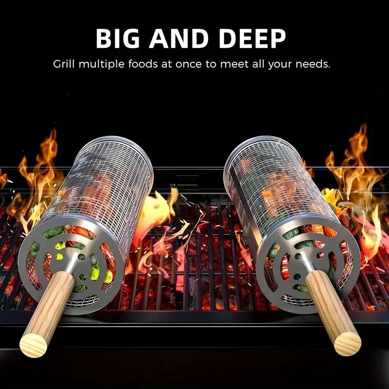 Lebensmittelechter Edelstahl-G – Camping Cooking Grill Bewertung und Preis
