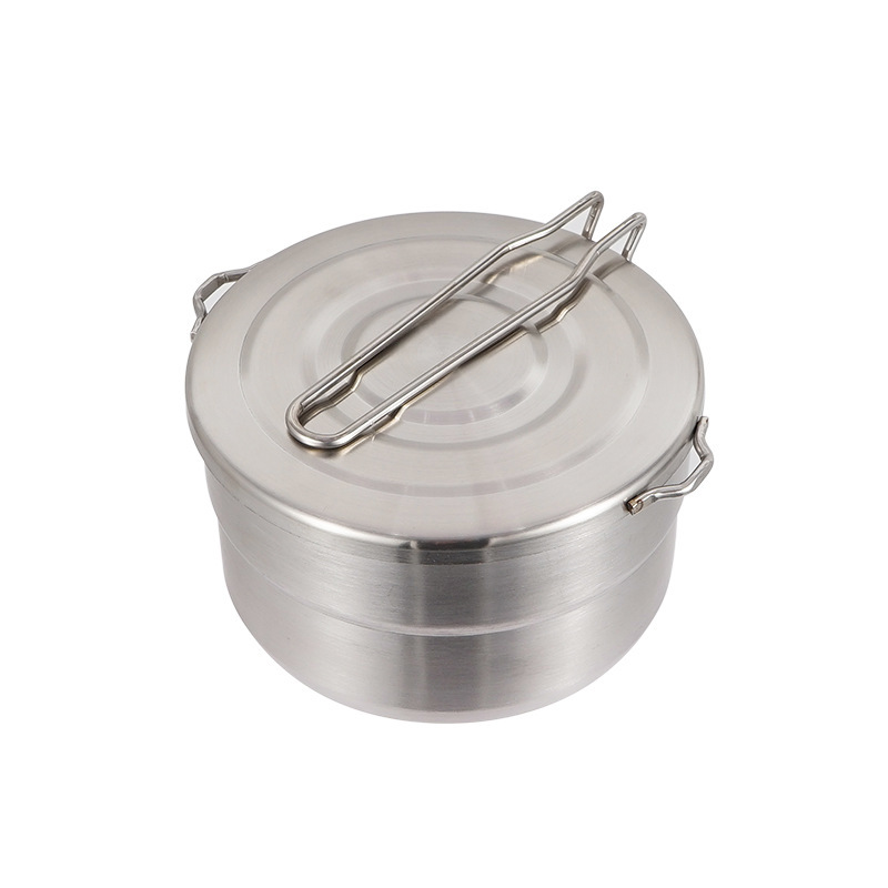 Outdoor-Kochtopf aus Edelstahl – Camping Cooking Pot With Lid Bewertung und Preis