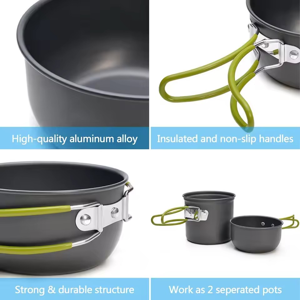 Ultraleichtes Camping-Kochgesc – Camping Cooking Mess Kit Bewertung und Preis