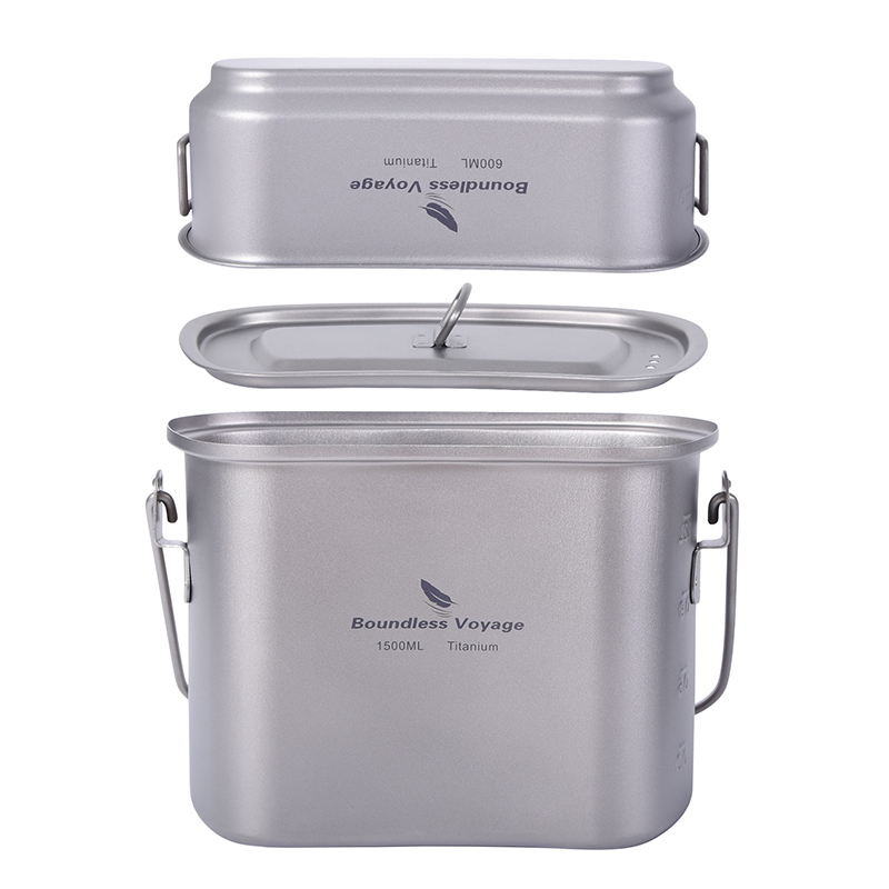 1,5 L Outdoor Military Kantine – Camping Cooking Mess Kit Bewertung und Preis