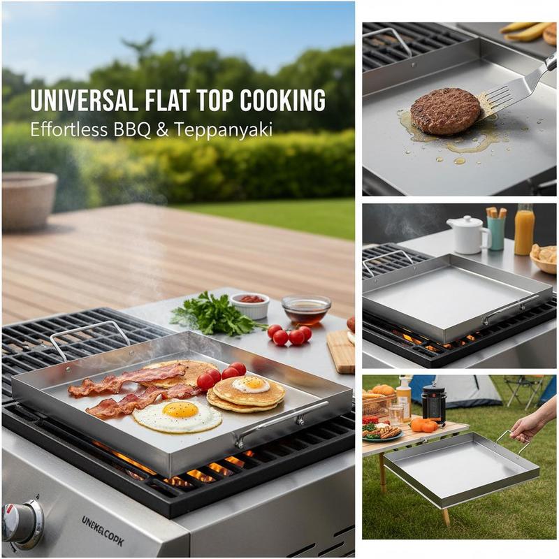 Universelle Flachgrillplatte 1 – Camping Cooking Appliances Bewertung und Preis