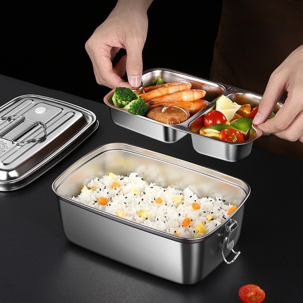 Doppelschichtige Lunchbox aus  – Camping Cooking Appliances Bewertung und Preis