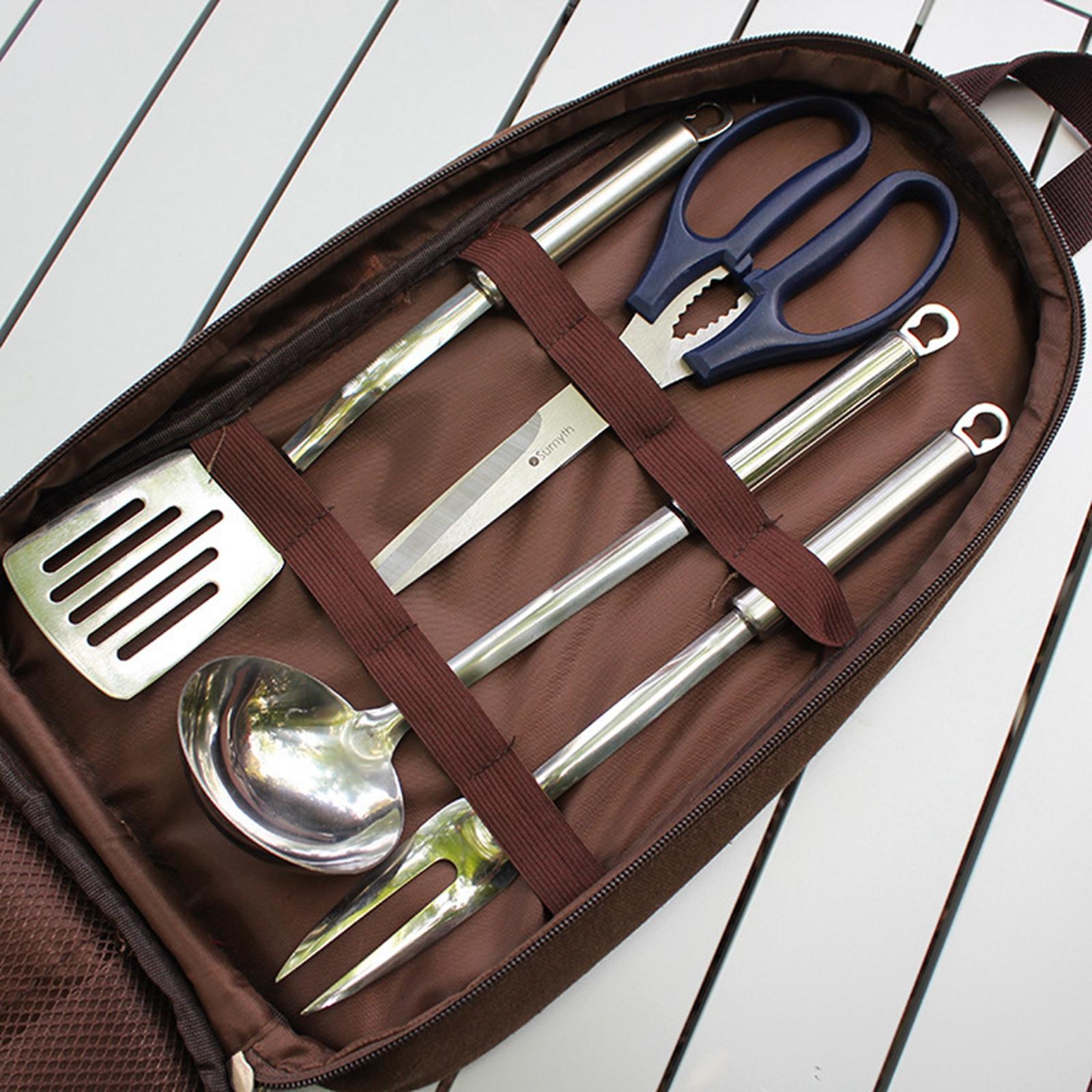 7-teiliges Camping-Küchenutens – Camping Cooking Organizer Bewertung und Preis