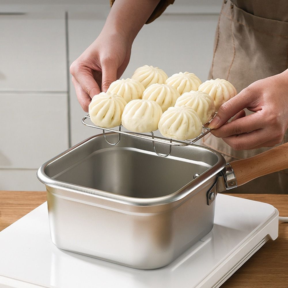 Tragbare Bratpfanne aus Edelst – Camping Cooking Pots And Pans Set Bewertung und Preis