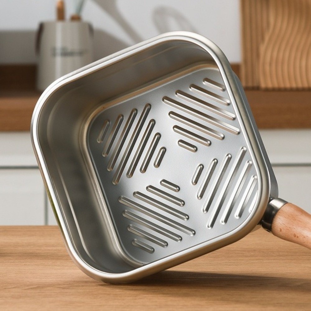Tragbare Bratpfanne aus Edelst – Camping Cooking Pots And Pans Set Bewertung und Preis