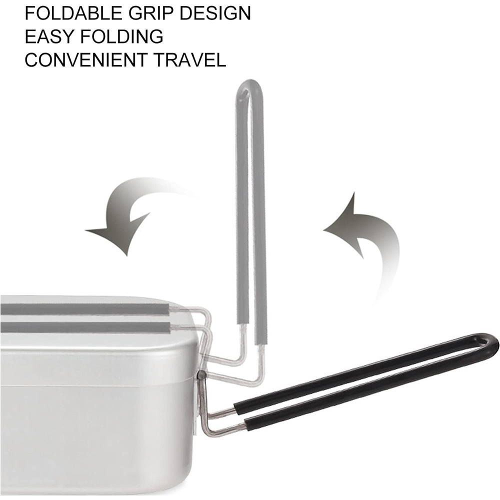 800ML Aluminium Mittagessen Bo – Camping Cooking Set Bewertung und Preis