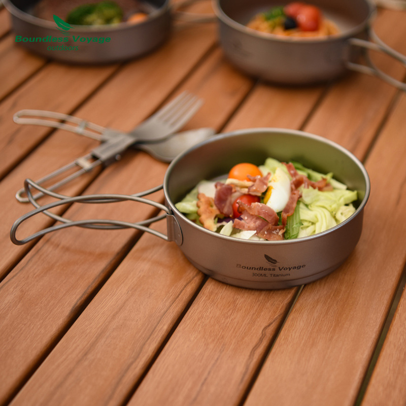 Topfset aus reinem Titan mit k – Camping Cooking Pots And Pans Set Bewertung und Preis