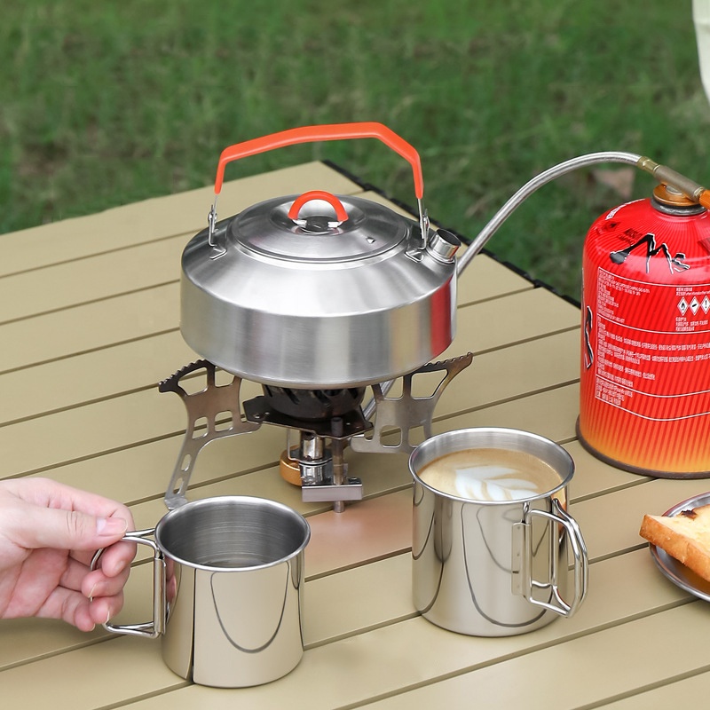 Heißer Verkauf 304 Edelstahl O – Camping Cooking Mess Kit Bewertung und Preis