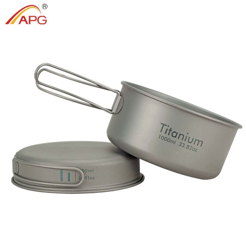 APG Ultraleichte Titanpfanne,  – Camping Cooking Organizer Bewertung und Preis