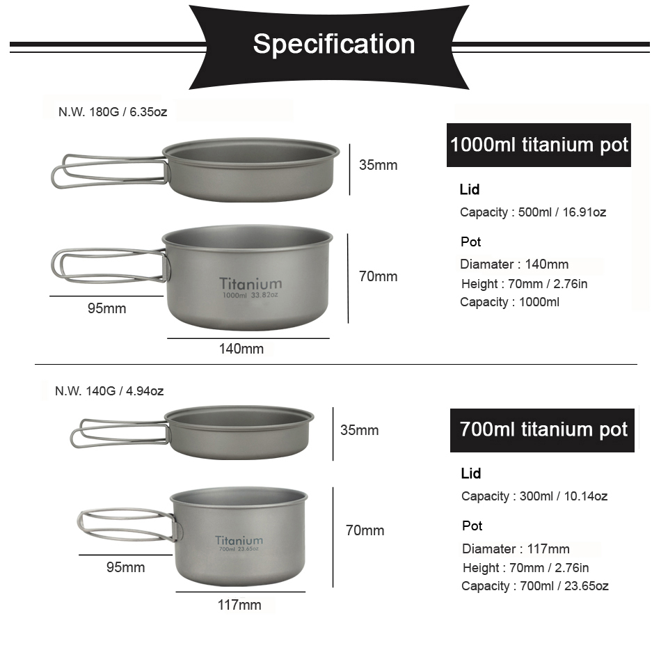 APG Ultraleichte Titanpfanne,  – Camping Cooking Organizer Bewertung und Preis
