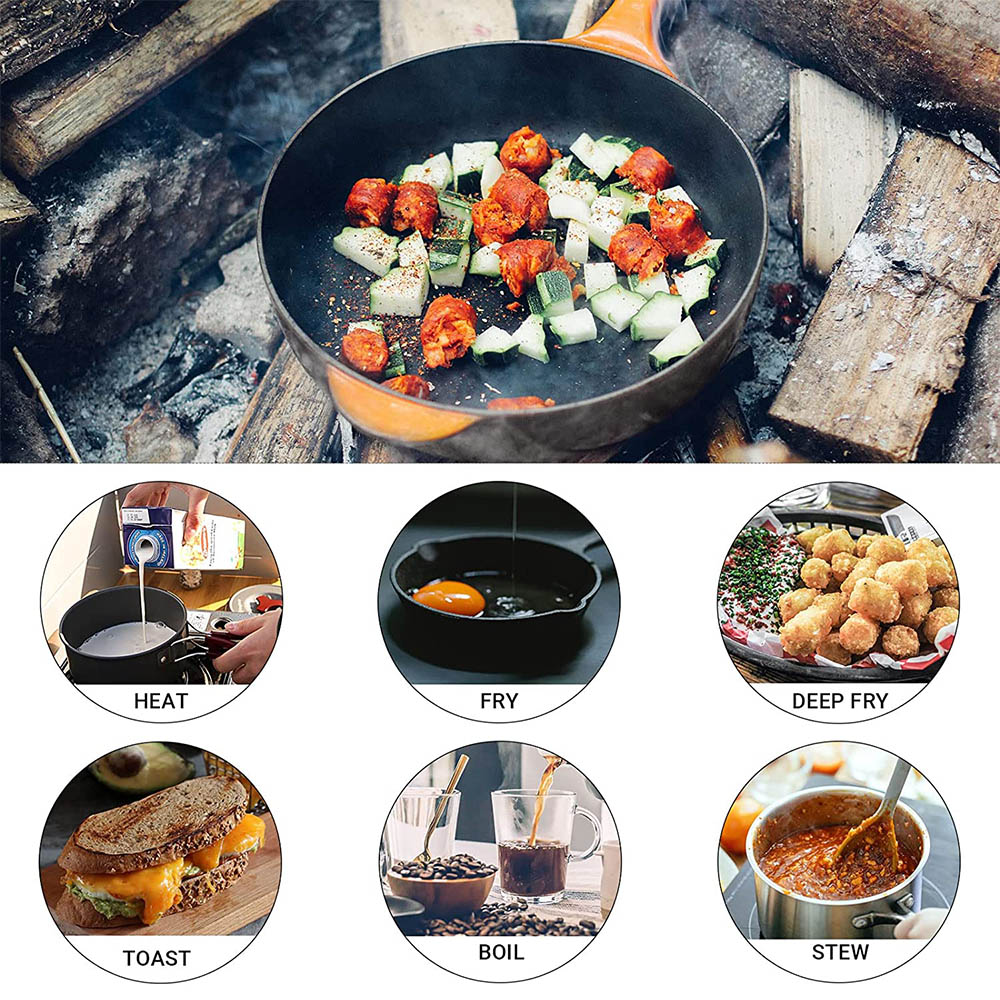 Kochen im Freien 3-4 Personen  – Camping Cooking Pots And Pans Set Bewertung und Preis