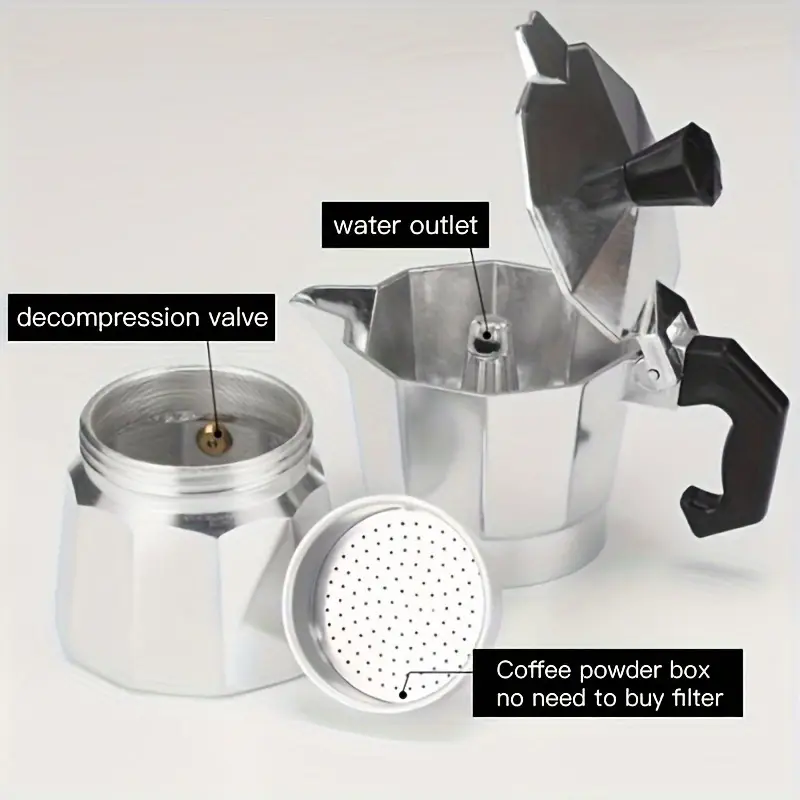 Klassischer Aluminium-Moka-Koc – Camping Cooking Accessories Bewertung und Preis