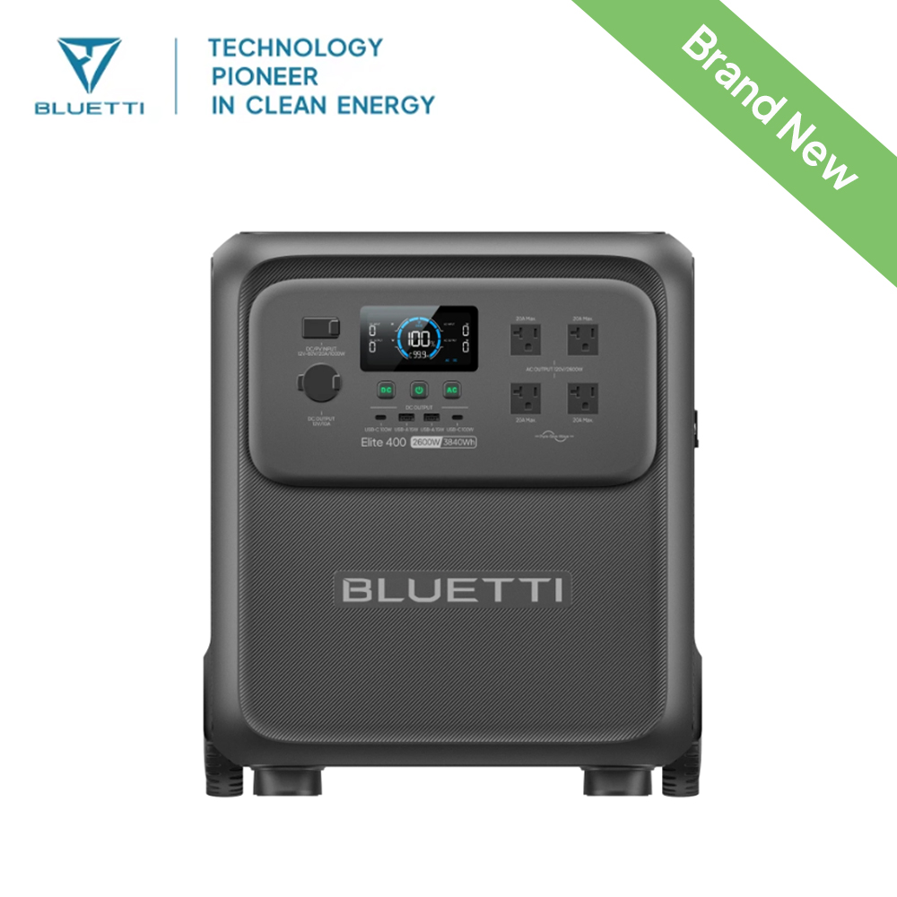 BLUETTI Elite 400 2600W 3840Wh – Camping Cooking Tin Bewertung und Preis