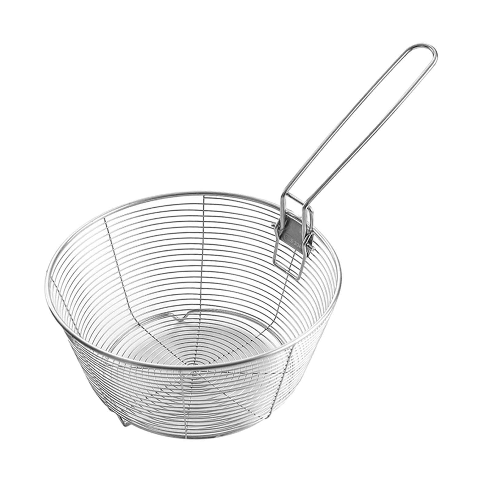 Frittierkorb aus Edelstahlgewe – Camping Cooking Basket Bewertung und Preis