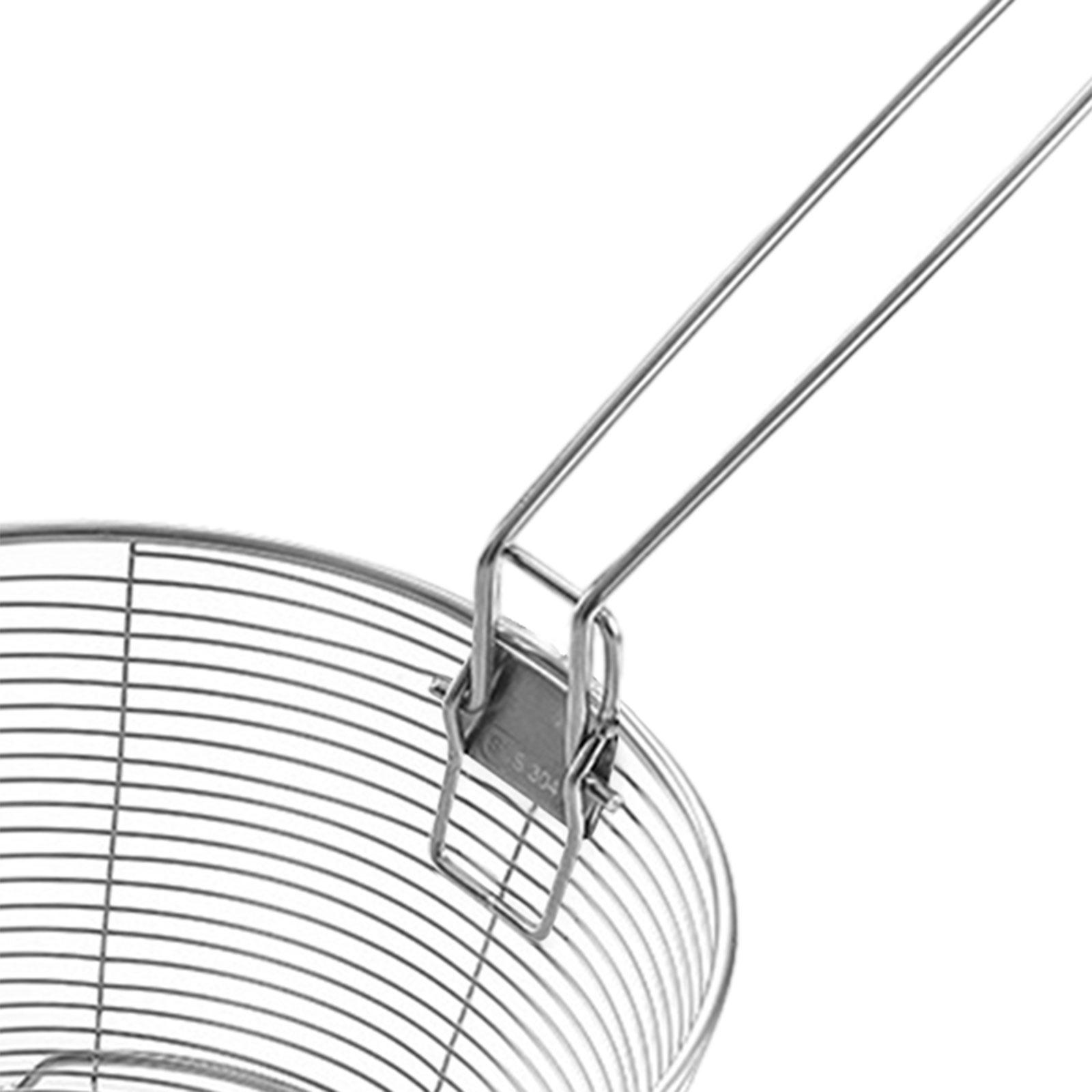 Frittierkorb aus Edelstahlgewe – Camping Cooking Basket Bewertung und Preis