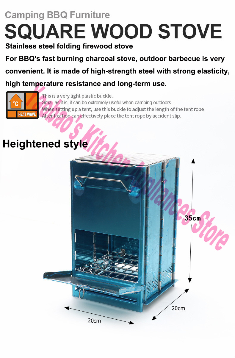 Holzofen für Outdoor-Camping,  – Camping Cooking Accessories Bewertung und Preis