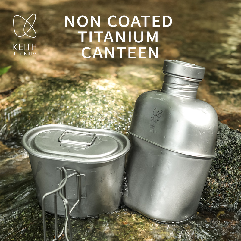 KEITH Reines Titan-Feldflasche – Camping Cooking Set Bewertung und Preis
