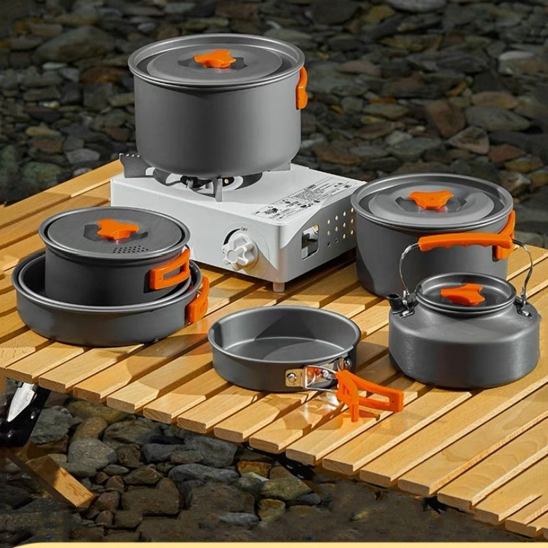 Camping-Kochgeschirr-Set: Anti – Camping Cooking Mess Kit Bewertung und Preis
