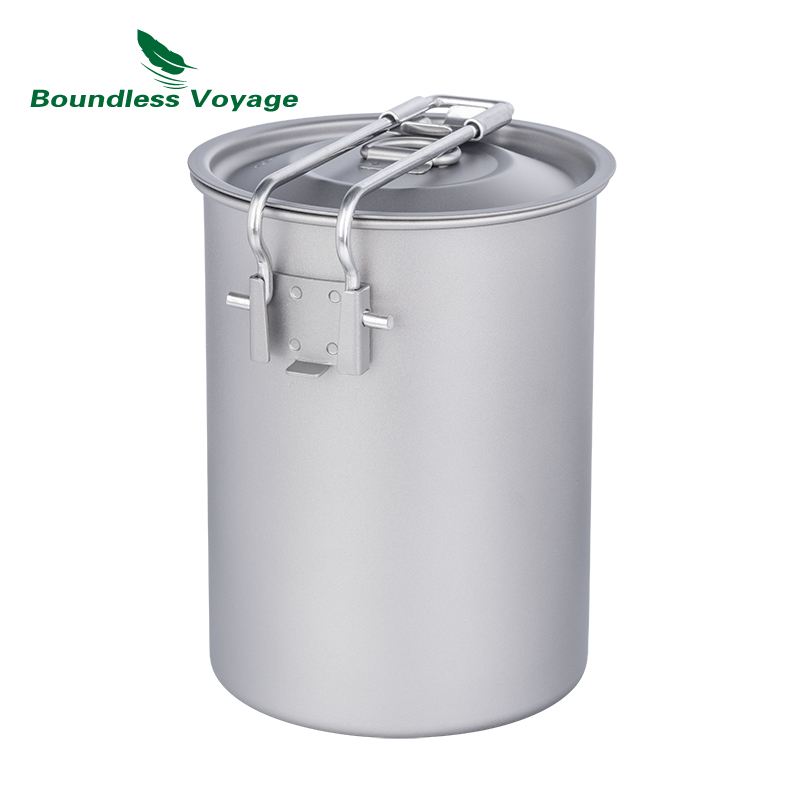 Boundless Voyage 900 ml Titan- – Camping Cooking Pot With Lid Bewertung und Preis