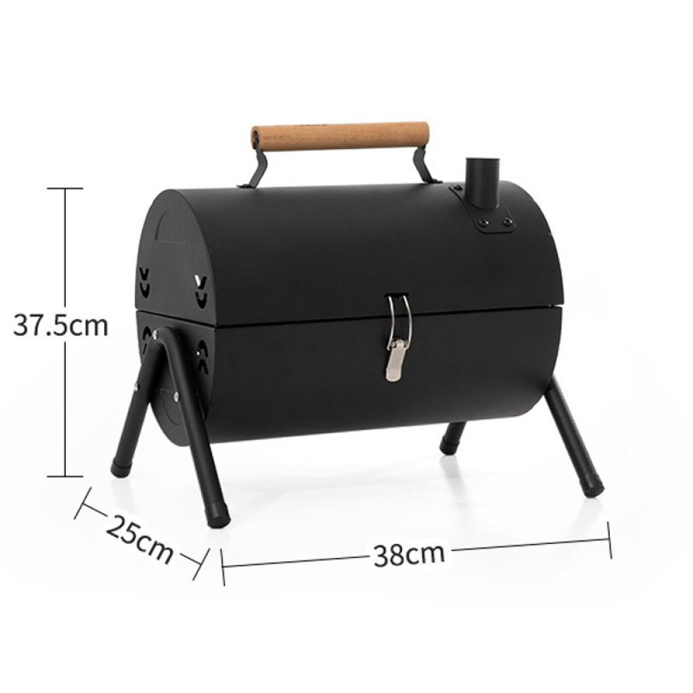 Tragbarer Holzkohlegrill, Klei – Camping Cooking Grill Bewertung und Preis