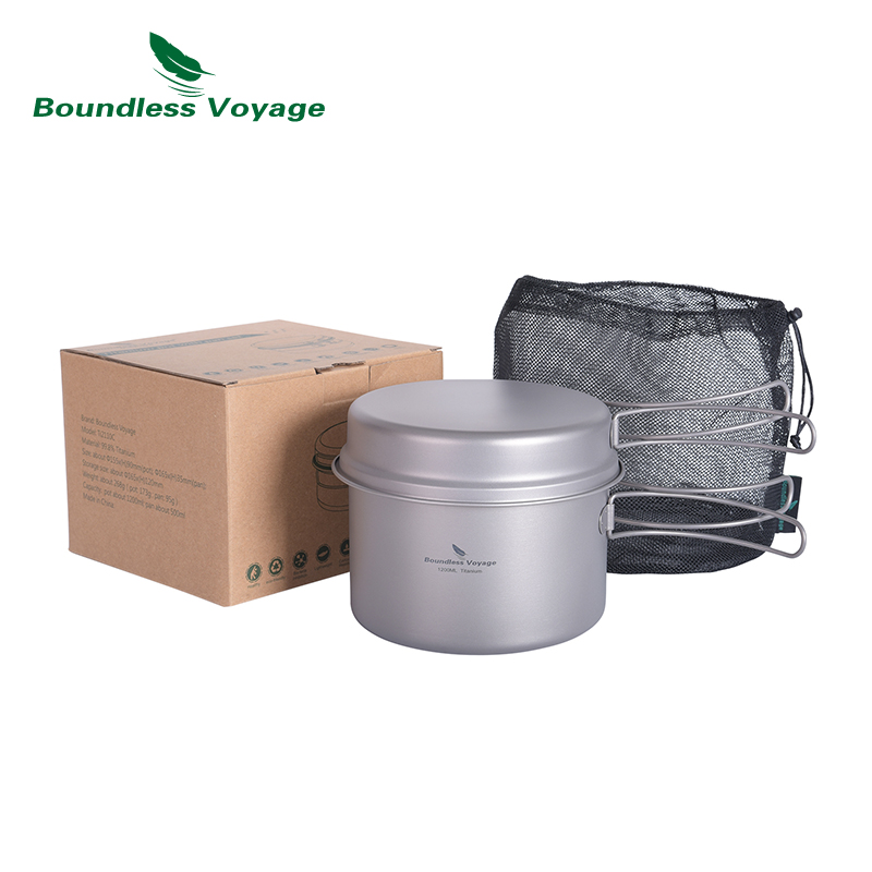 Boundless Voyage Titan-Topf un – Camping Cooking Mess Kit Bewertung und Preis