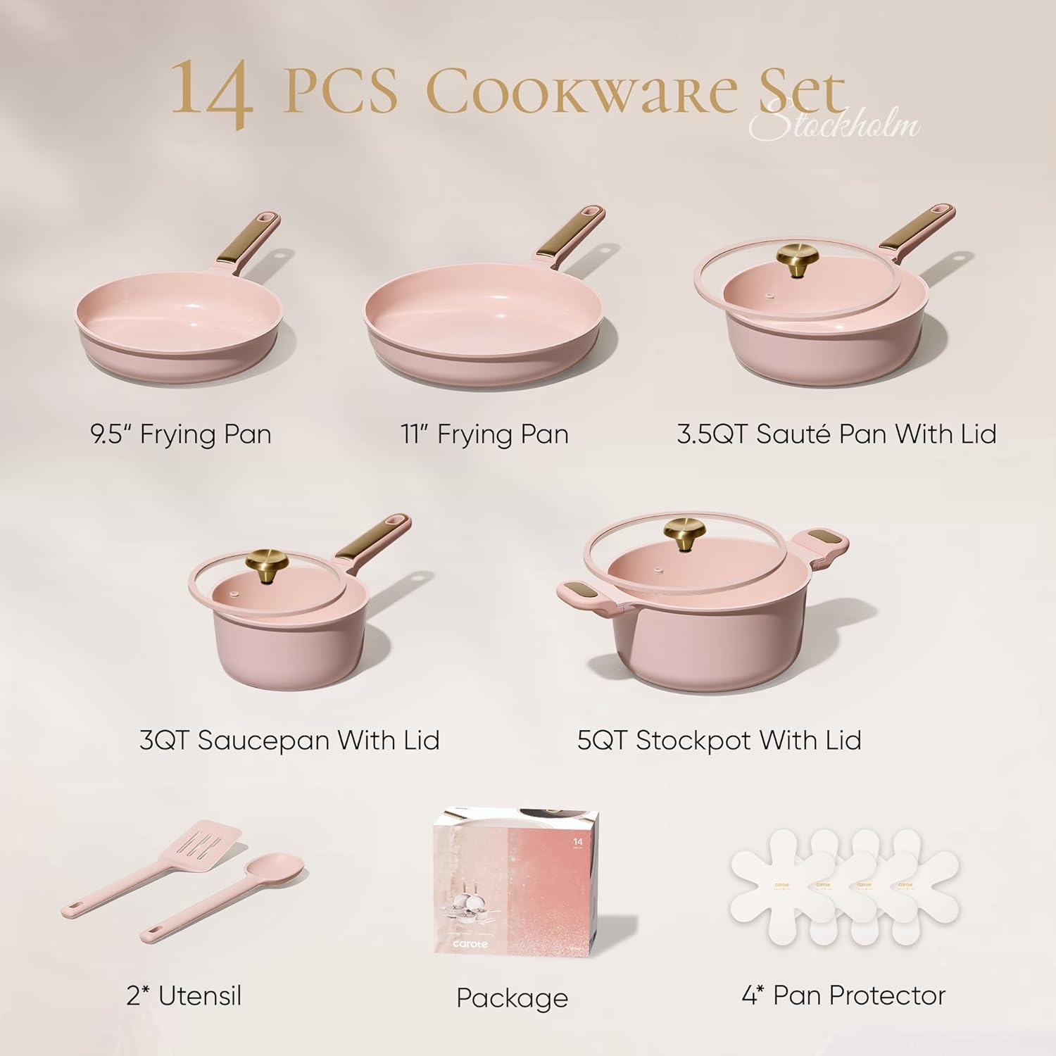 Antihaft-Keramik-Kochgeschirr- – Camping Cooking Pots And Pans Set Bewertung und Preis