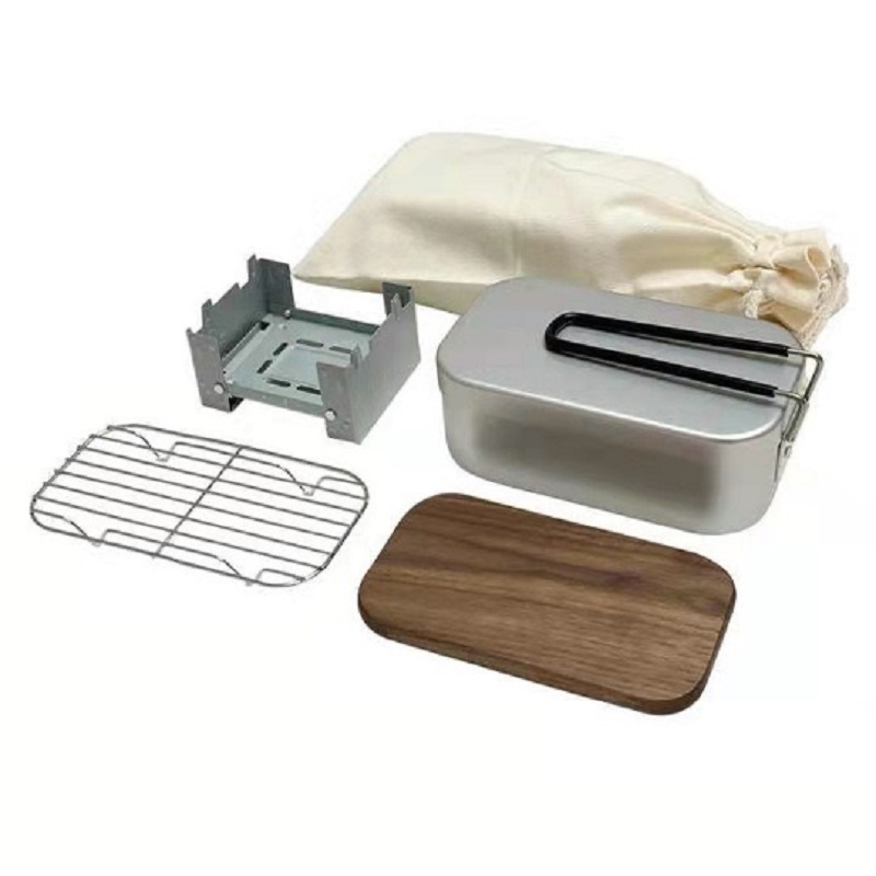 Mess Kit aus Aluminium für den – Camping Cooking Mess Kit Bewertung und Preis