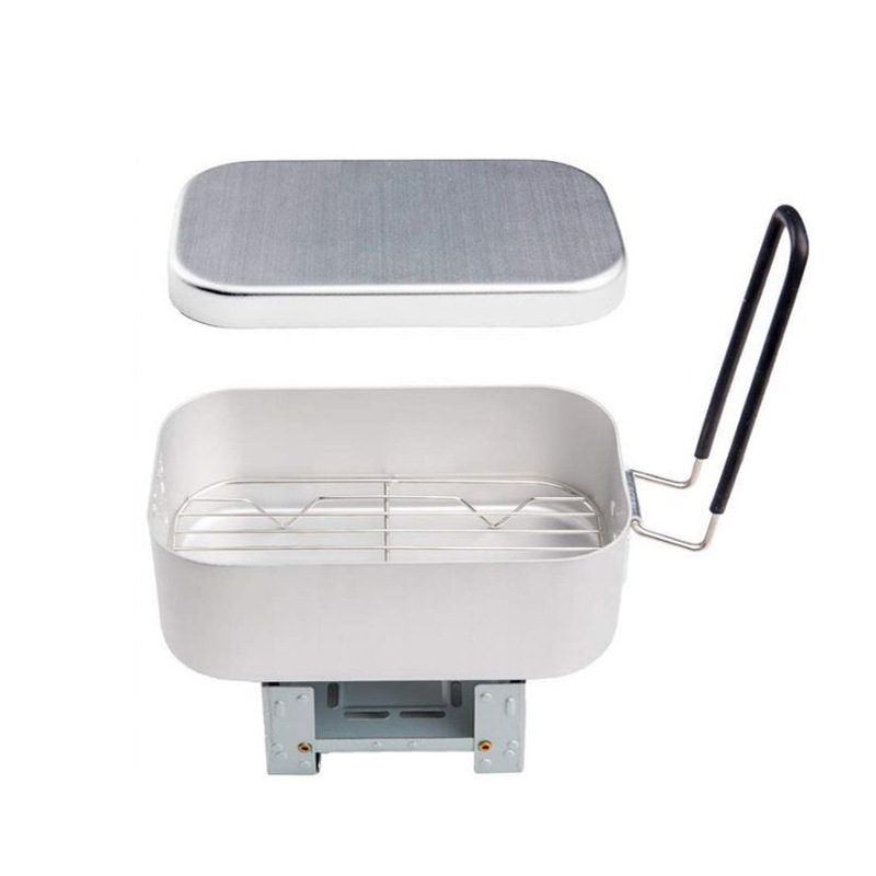 Mess Kit aus Aluminium für den – Camping Cooking Mess Kit Bewertung und Preis