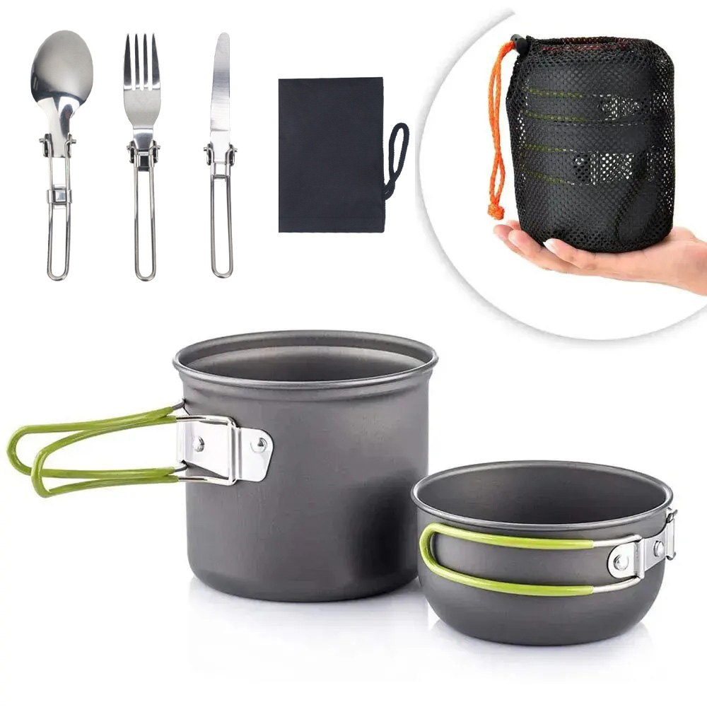 Camping-Kochgeschirr-Set Ultra – Camping Cooking Mess Kit Bewertung und Preis