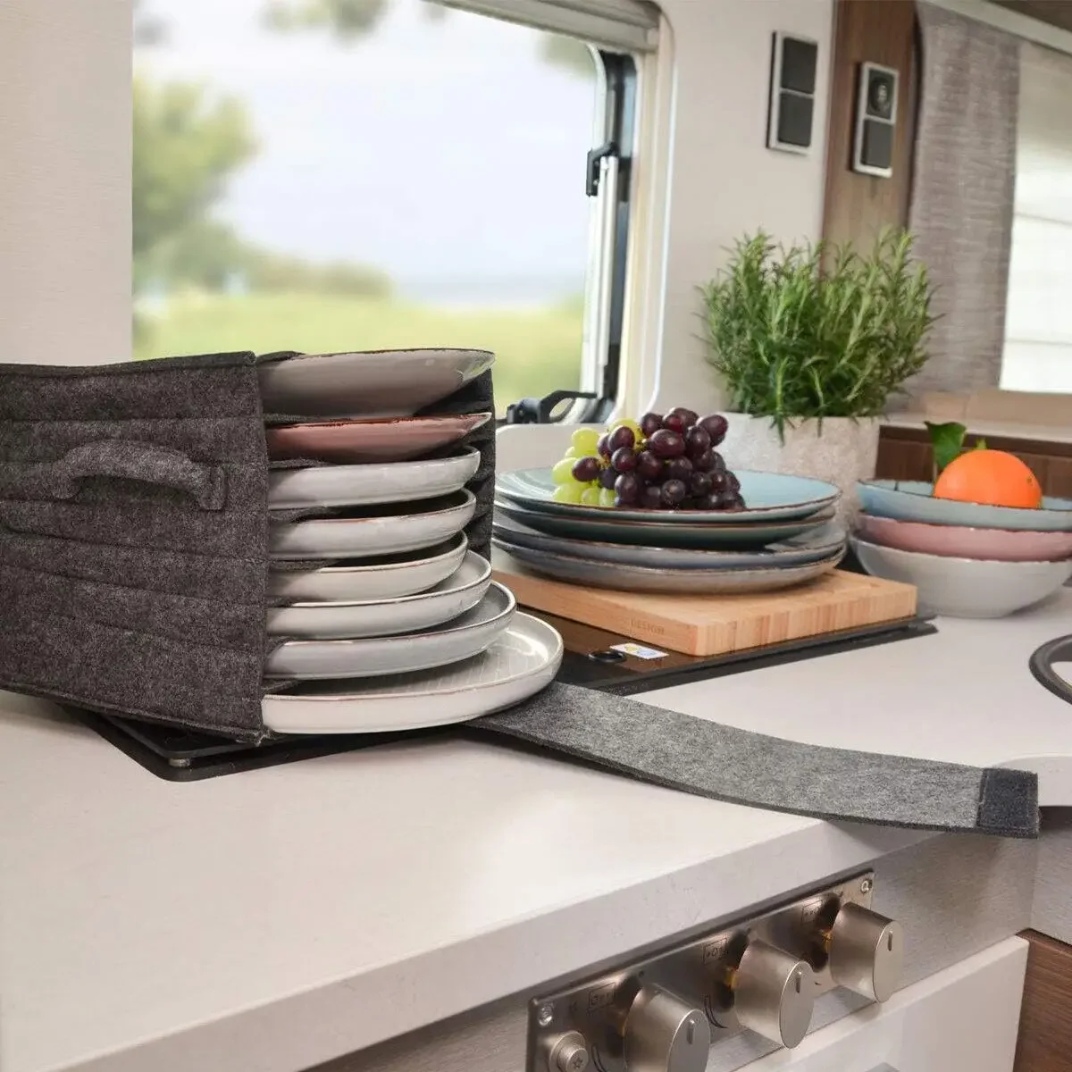 1 Stück Filz-Teller- und Beche – Camping Cooking Organizer Bewertung und Preis