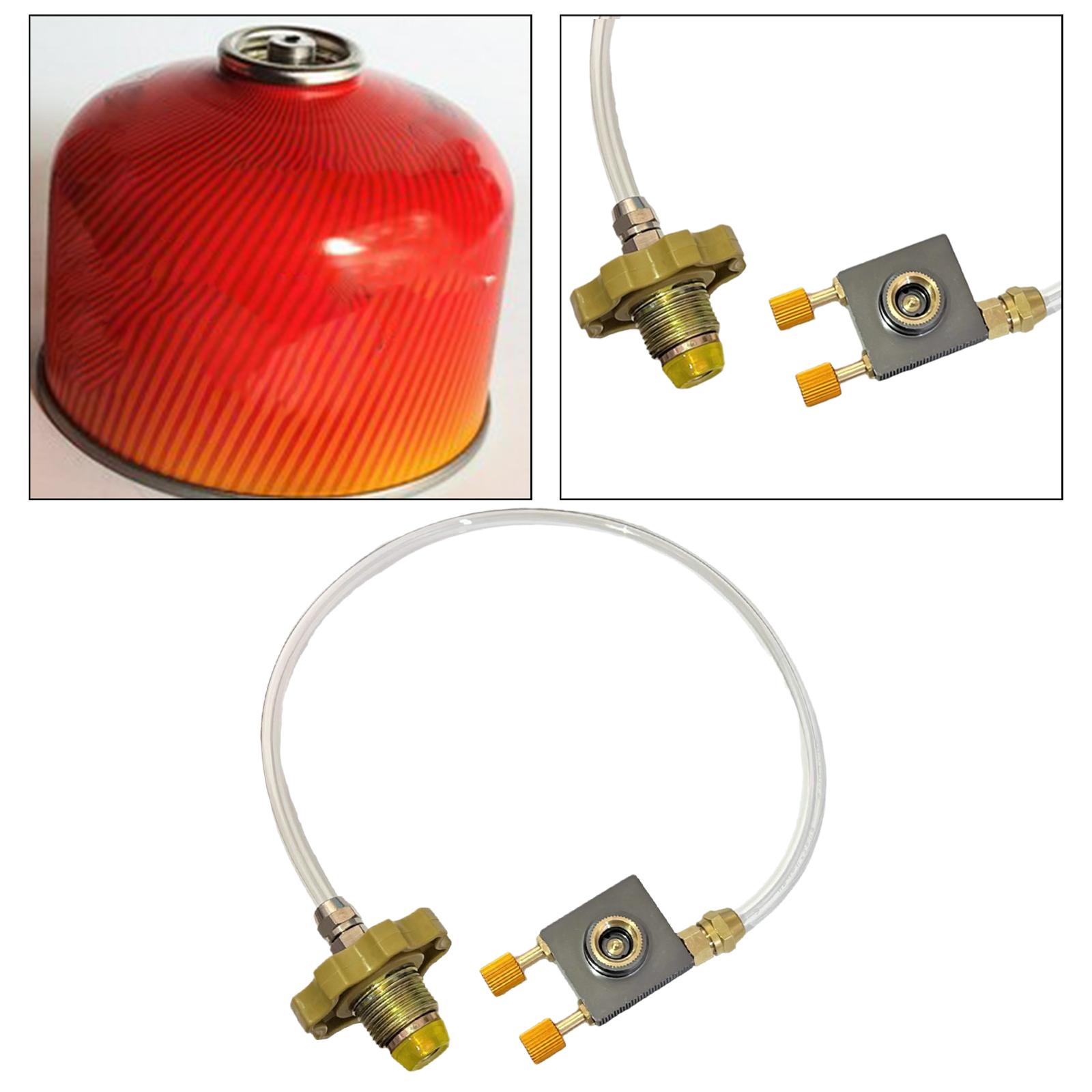 Tragbarer Gasadapter-Schlauch  – Camping Cooking Cylinder Bewertung und Preis