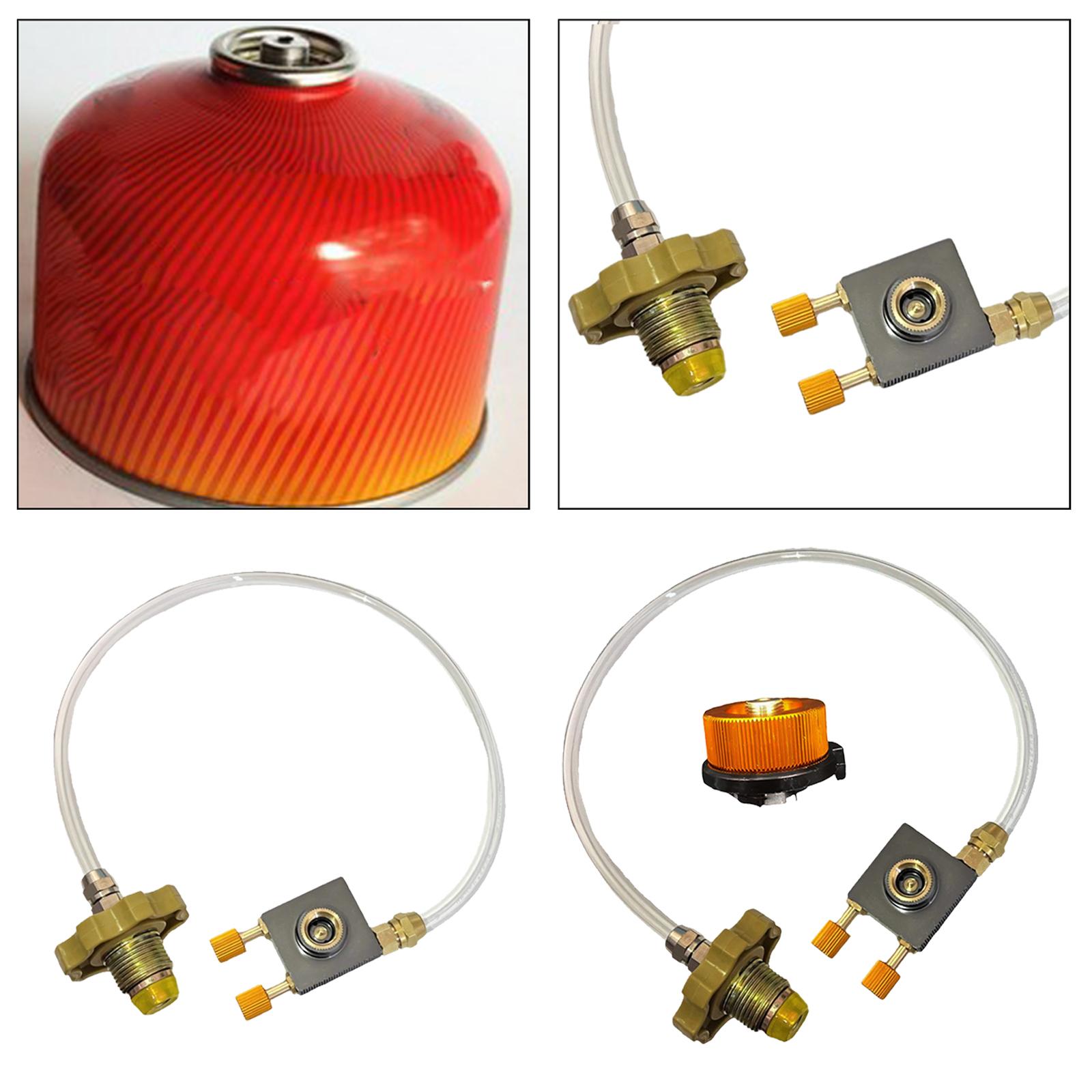 Tragbarer Gasadapter-Schlauch  – Camping Cooking Cylinder Bewertung und Preis