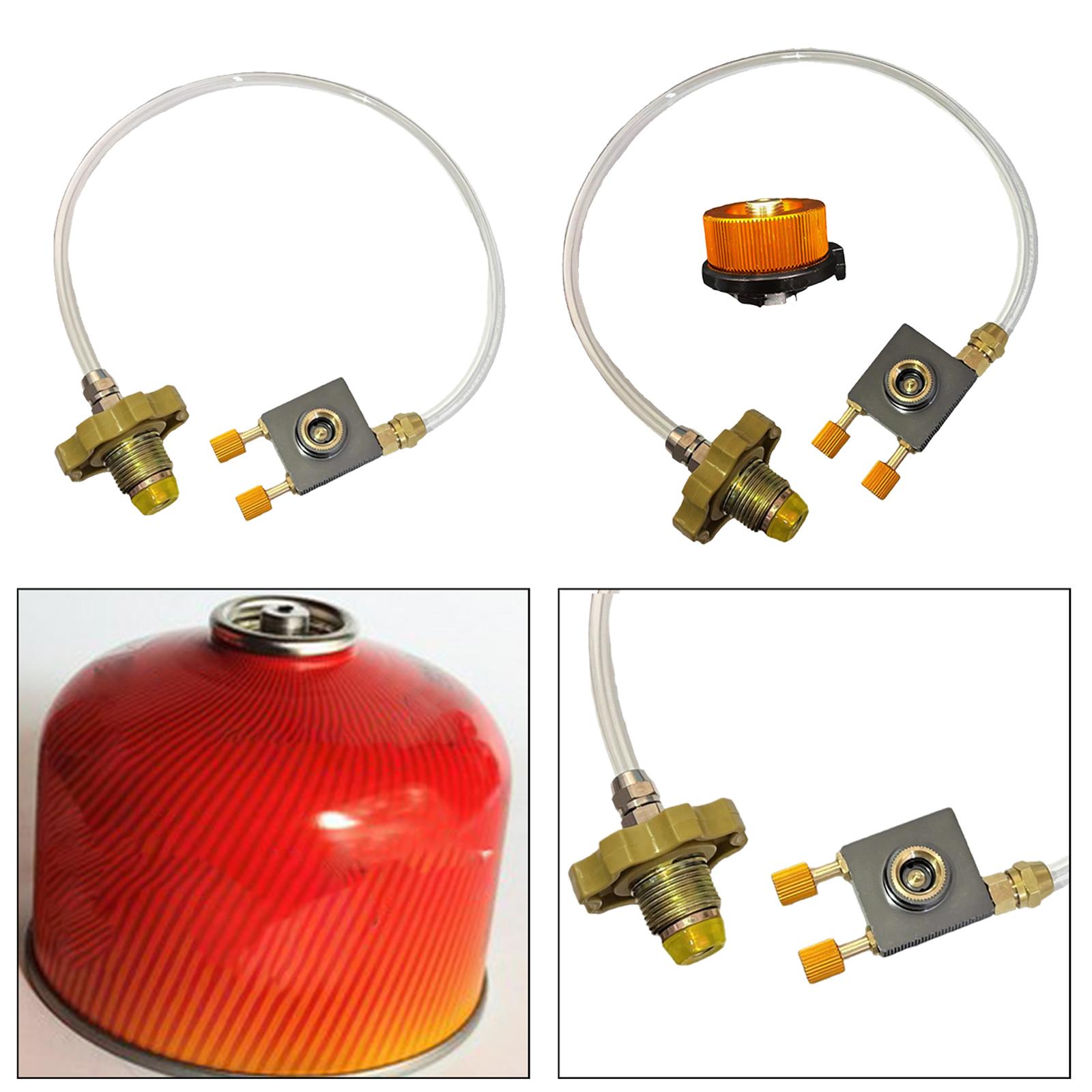 Tragbarer Gasadapter-Schlauch  – Camping Cooking Cylinder Bewertung und Preis