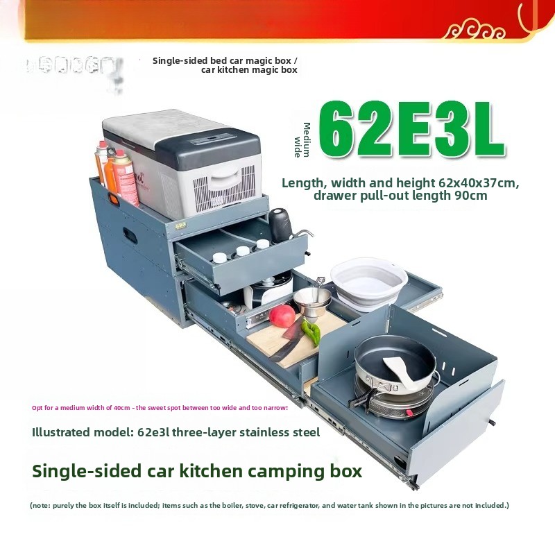 Tragbare Heckklappen-Küche & A – Camping Cooking Organizer Bewertung und Preis