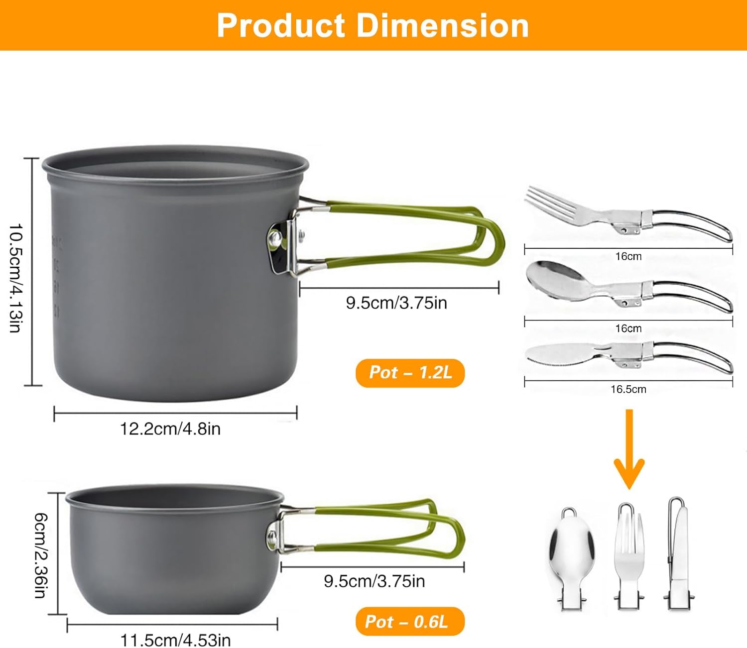 Camping-Kochgeschirr-Set, Ruck – Camping Cooking Mess Kit Bewertung und Preis
