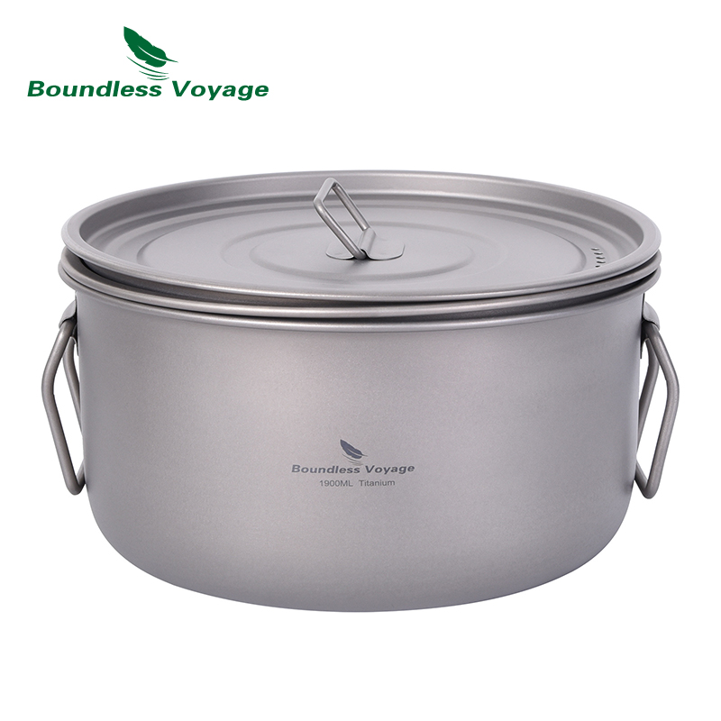 Boundless Voyage Camping-Kocht – Camping Cooking Pot With Lid Bewertung und Preis